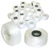 White Magnetic Pre Wound Bobbins 135 L Style