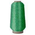 Metallic Chenille Yarn - Kelly Green: 1000 meters