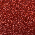Vista Glitter Heat Transfer Vinyl - Red