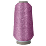 Metallic Chenille Yarn - Dark Pink